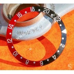 ROLEX INSERT GRADUE 24H DE LUNETTE MONTRES GMT MASTER 16700, 16710, 16760 FAT LADY COKE