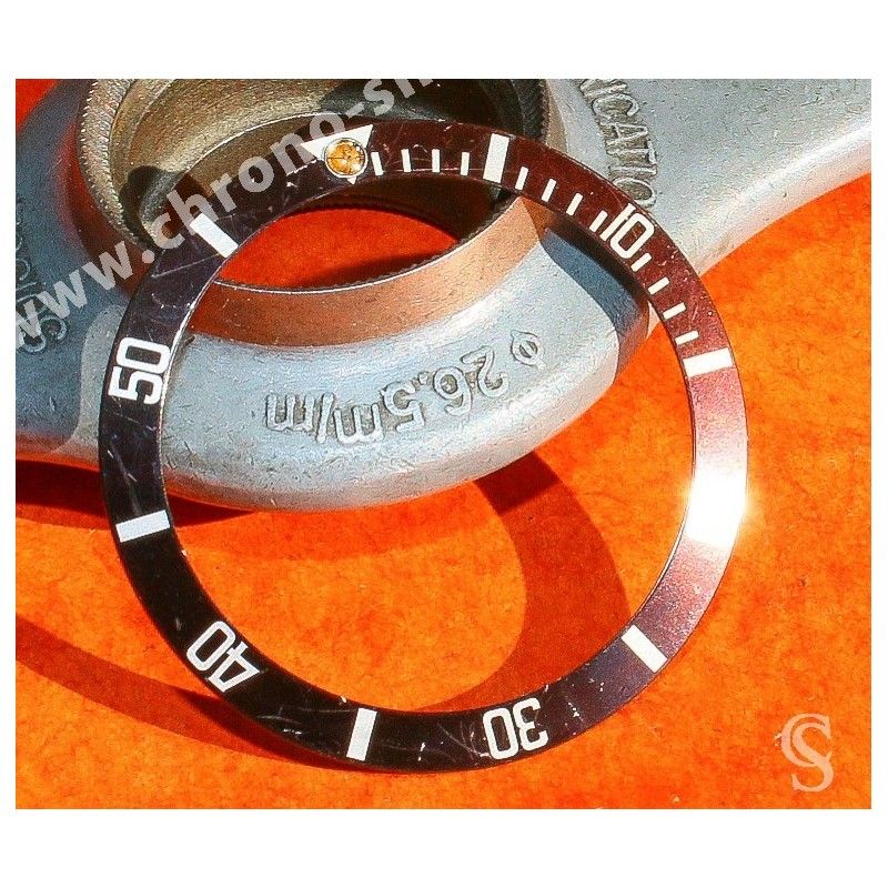 Rolex Brown Exotic Sea Dweller 16660, 16600 genuine Bezel Insert graduated watch