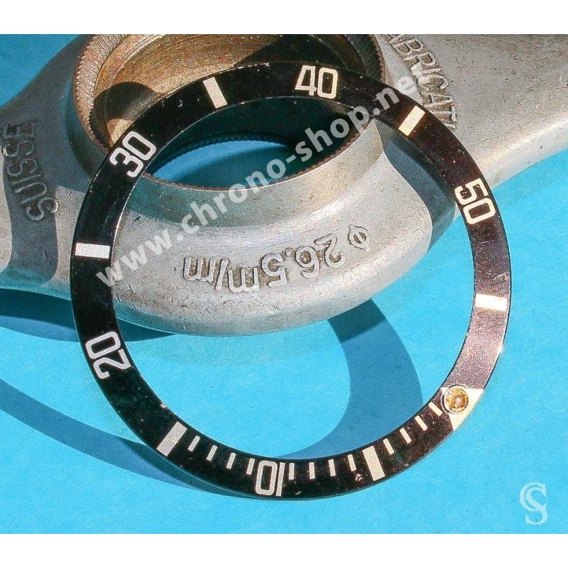 Rolex Submariner date watches 16800, 168000, 16610 bezel Insert Inlay Tritium dot for sale