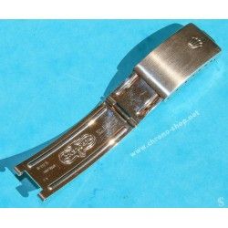 Vintage 1995 ROLEX Clasp deployant buckle Oyster Steel Watch Band Ref 78353-18 for bracelets tutone gold a ssteel 19mm code T10