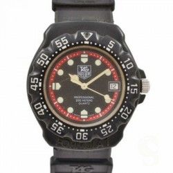 Tag Heuer Authentique & Rare Collectible Vintage Bracelet Plastique 18mm Mid-size Formula 1 F1 Ref BS0081