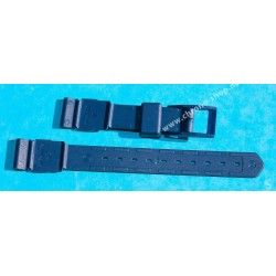 ORIGINAL TAG HEUER WATCH BLACK PLASTIC 18MM FORMULA 1 F1 WATCH BRACELET STRAP REF BS0081