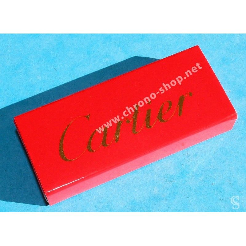 CARTIER Mini boite carton rouge, goodies, accessoires, montres