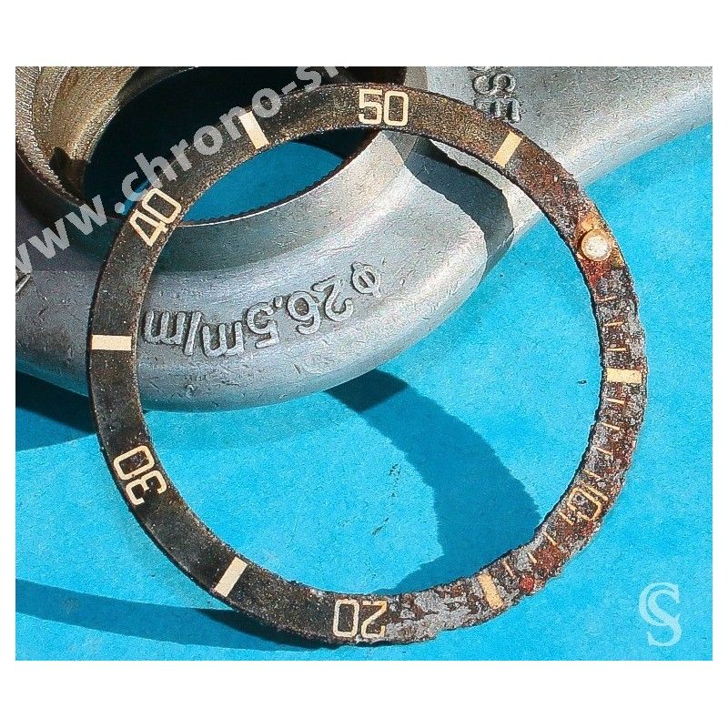 ROLEX FADED MIDFONT EXOTIC TROPICAL WATCH INSERT 5513, 5512, 1665, 1680 BROWN CHOCOLATE SUBMARINER