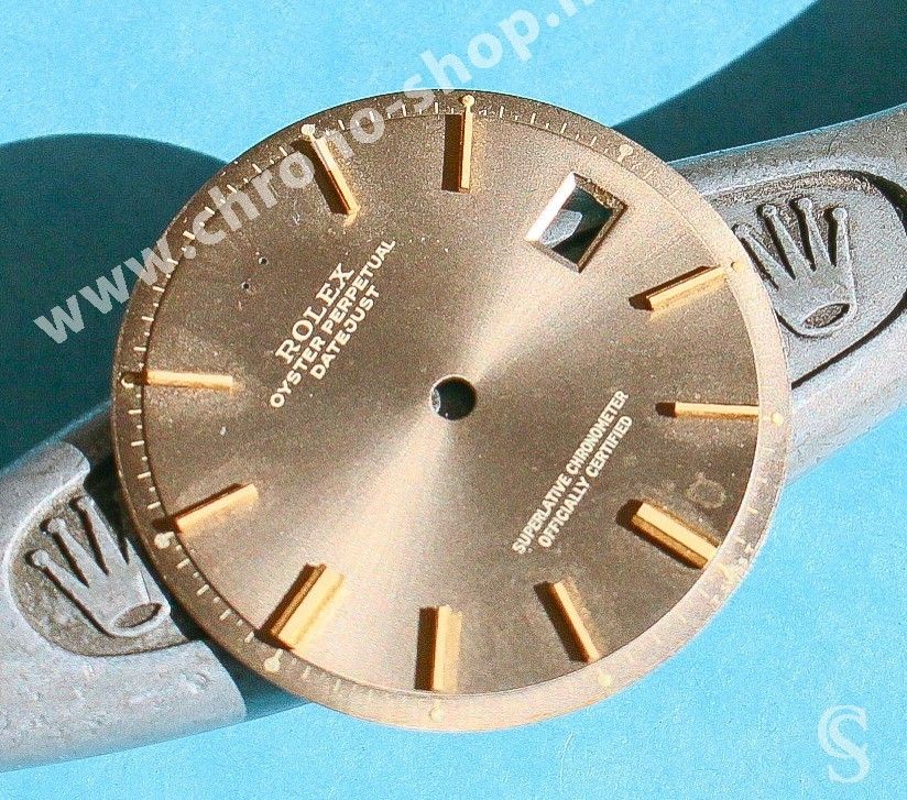 Rolex Vintage Cadran TAUPE faded, patiné Montres Datejust 1600, 1603, 1601,  1602 Cal 1570, 1530