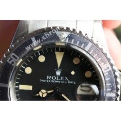 ★VINTAGE VERRE DE MONTRE ROLEX PLEXIGLAS SUBMARINER DATE PLEXI, HESALITE CYCLOPE 127 REF B25-127 SUBMARINER DATE 1680, 1680-8★