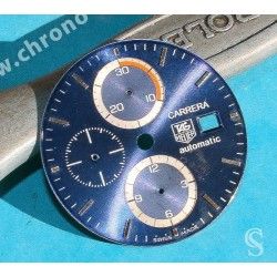 TAG HEUER Original Accessoire Cadran bleu Chronograph Montres hommes CARRERA CV2015.BA0786