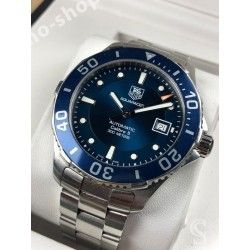 TAG HEUER Original Accessoire Cadran bleu Aquaracer Calibre 5 Automatic Ref WAN2111 Montres Homme