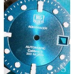 TAG HEUER Original Accessoire Cadran bleu Aquaracer Calibre 5 Automatic Ref WAN2111 Montres Homme