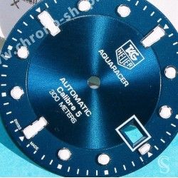 Tag Heuer Carrera Watch part Chronograph Used Blue Dial CV2015.BA0786 for sale