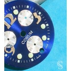 Corum authentique Accessoire Cadran Bleu montres Chronographe Bubble XL ref 396-250-20-0F03FB30R