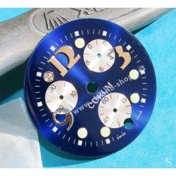 Corum authentique Accessoire Cadran Bleu montres Chronographe Bubble XL ref 396-250-20-0F03FB30R
