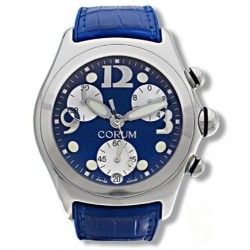 Corum authentique Accessoire Cadran Bleu montres Chronographe Bubble XL ref 396-250-20-0F03FB30R