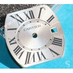 Cartier Cadran Santos Galbé 14.54mm Beige avec patine Chiffres Romains de Montre ref MX006JVX 9133 14311