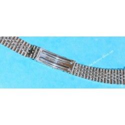 Vintage Collectible watch Ssteel bracelet Jubilee Beads of Rice 16mm Patek, Rolex,Heuer,IWC,Omega,Breitling,Vacheron