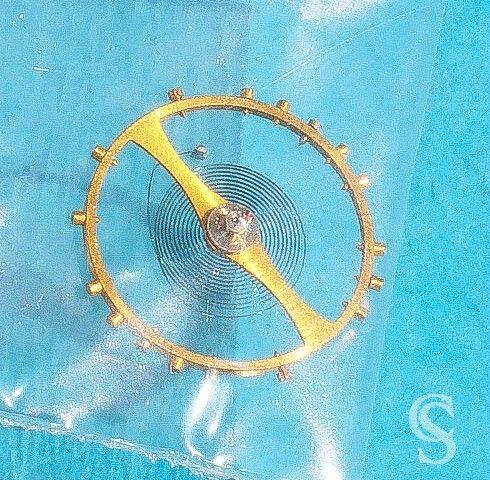 Balancier Complet HP Cal. 18 1/2 12-lignes Avec Spiral Bréguet - Vintage Pour Réparation Horlogerie