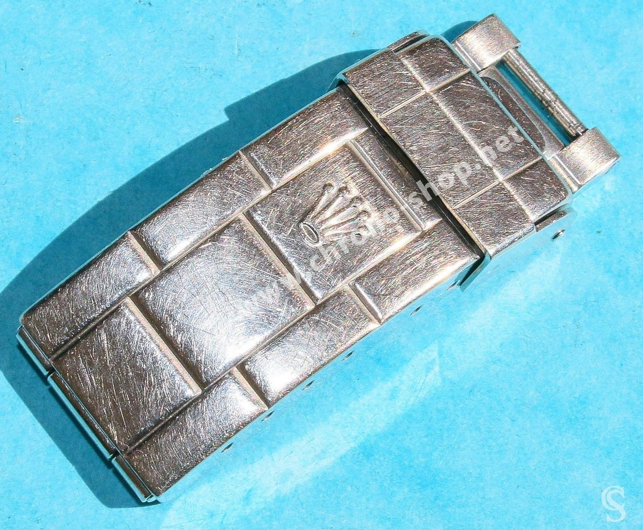 Bracelet Montre Acier Deux Tons Argent/or – 20 Mm – Fermoir Déployant – Neuf