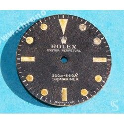 ♛♛ Vintage & Rare 1968 Cadran Montres anciennes Rolex 5513 Submariner Meters first mate au tritium ♛♛