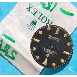 ♛♛ Vintage & Rare 1968 Cadran Montres anciennes Rolex 5513 Submariner Meters first mate au tritium ♛♛