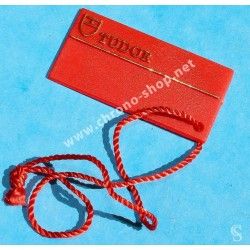 TUDOR Vintage 1970-80 's Watch Vintage Plastic Collectible Red Hang Tag for sale