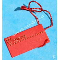 TUDOR Vintage 1970-80 's Watch Vintage Plastic Collectible Red Hang Tag for sale