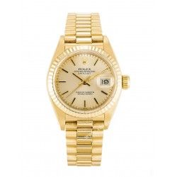 ROLEX MONTRES DAMES LADY DATEJUST 69173, 69178, SET AIGUILLES OR JAUNE LUMINOVA Cal. 2035, 2135