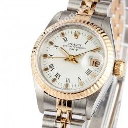 ROLEX MONTRES DAMES LADY DATEJUST 69173, 69178, SET AIGUILLES OR JAUNE LUMINOVA Cal. 2035, 2135