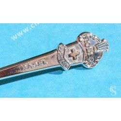 ROLEX RARE COLLECTIBLE SILVERPLATE SPOON BUCHERER OF SWITZERLAND-