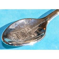 ROLEX RARE COLLECTIBLE SILVERPLATE SPOON BUCHERER OF SWITZERLAND-