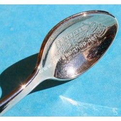 ROLEX RARE COLLECTIBLE SILVERPLATE SPOON BUCHERER OF SWITZERLAND-