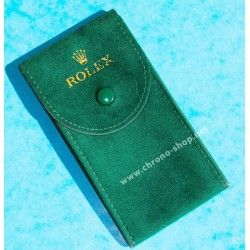 Original Rolex Suede green velvet pouch traveler's service holder case watches Submariner, Gmt, Daytona, Explorer, Air King
