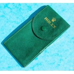 Original Rolex Suede green velvet pouch traveler's service holder case watches Submariner, Gmt, Daytona, Explorer, Air King