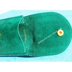 Original Rolex Suede green velvet pouch traveler's service holder case watches Submariner, Gmt, Daytona, Explorer, Air King