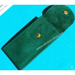 Original Rolex Suede green velvet pouch traveler's service holder case watches Submariner, Gmt, Daytona, Explorer, Air King