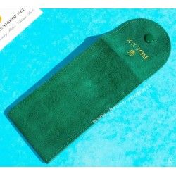 Original Rolex Suede green velvet pouch traveler's service holder case watches Submariner, Gmt, Daytona, Explorer, Air King