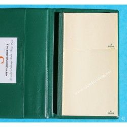 ROLEX ARE AUTHENTIQUE ACCESSOIRE CARNET MEMENTO BLOC NOTES NOTEBOOK