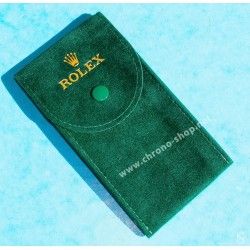 Rolex Original green suede velvet pouch traveler's service holder case watches Submariner, Gmt, Daytona, Explorer, Air King