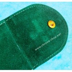 Rolex Original green suede velvet pouch traveler's service holder case watches Submariner, Gmt, Daytona, Explorer, Air King