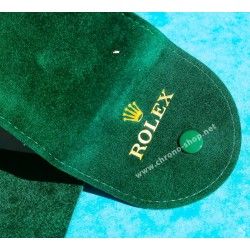 Rolex Original green suede velvet pouch traveler's service holder case watches Submariner, Gmt, Daytona, Explorer, Air King