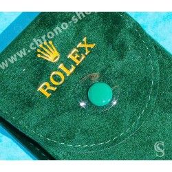 Rolex Original green suede velvet pouch traveler's service holder case watches Submariner, Gmt, Daytona, Explorer, Air King