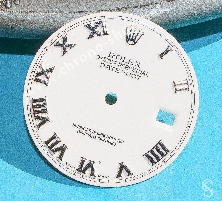 ROLEX Rare White Porcelain Dial Batons 