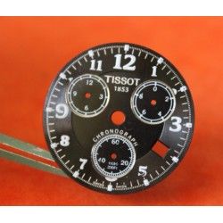 Vintage TISSOT 1853 cadran chronograph couleur gris anthracite