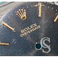 Rolex Rare Mens Yellow Lemon Oyster Date Precision watch Dial Stainless Steel Ø27mm For restore