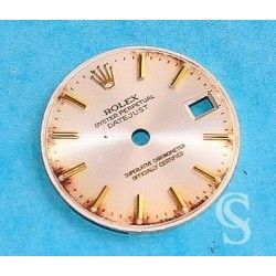 ROLEX GENUINE LADY DATEJUST WATCH PART DIAL GOLD CHAMPAGNE COLOR