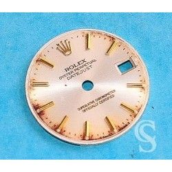 ROLEX GENUINE LADY DATEJUST WATCH PART DIAL GOLD CHAMPAGNE COLOR