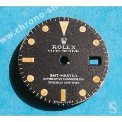 Rolex Rare Exotic Vintage 60's Watch Dial Long E Mark I GMT Master 1675 Tropical Long E Brown, Chocolate