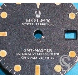 Rolex Rare Pièce de Collection Cadran Vintage Montres GMT Master 1675, 1675 PCG Long E Mark I