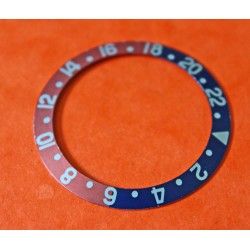 Rare VINTAGE 6542 et 1675 "SUPER FAT FRONT" PEPSI ROLEX FADED INSERT GMT MASTER mark II PCG Cornino