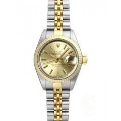 Rolex Mint New 1 x Authentic Lady Watch 18K Yellow Gold & Stainless Steel Jubilee 10mm Bracelet 62523D Tutone Link Datejust