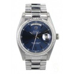 ROLEX MAILLON OR BLANC, OR GRIS MONTRE PRESIDENT DAYDATE BRACELET BLINDE OYSTER 16mm Ref 118209, 118239, 18049, 18039